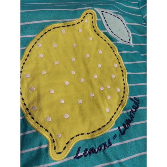 Cat &Jack 3-Piece Lemon PJ Set Size L (Kids) - Picture 2 of 5